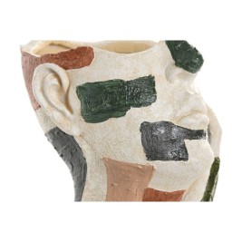 Саксия Home ESPRIT Многоцветен Смола Модерен 21,5 X 20,5 X 26,5 CM