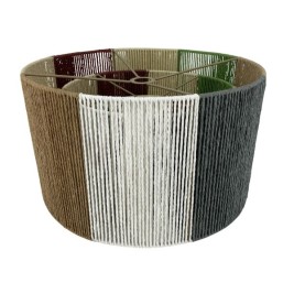 Купол на Лампа Home ESPRIT Многоцветен Метал влакно Естествен Град 52 x 52 x 31 cm (3 Части)