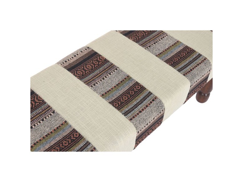 Табуретка Home ESPRIT Многоцветен Дърво манго 94 X 38 X 45 CM