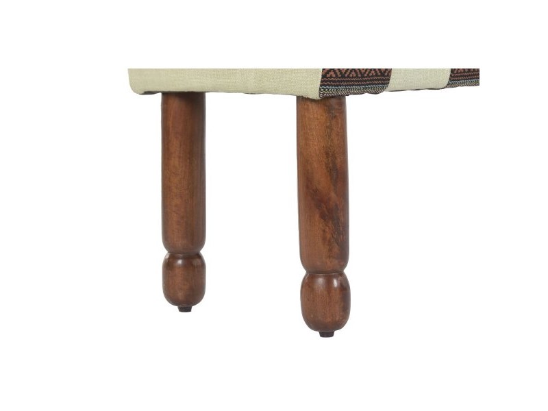 Табуретка Home ESPRIT Многоцветен Дърво манго 94 X 38 X 45 CM