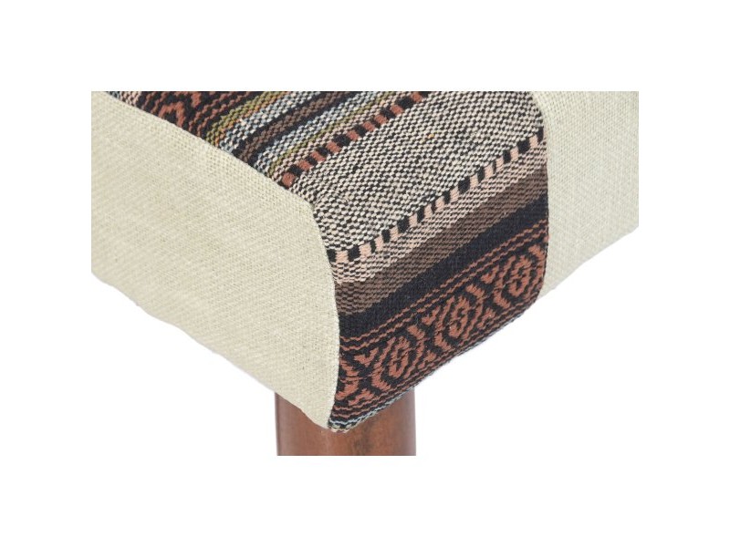 Табуретка Home ESPRIT Многоцветен Дърво манго 94 X 38 X 45 CM