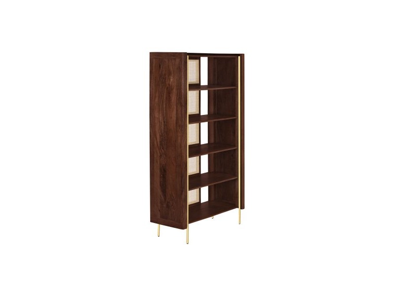 Лавица Home ESPRIT влакно Дърво манго 100 x 40 x 180 cm