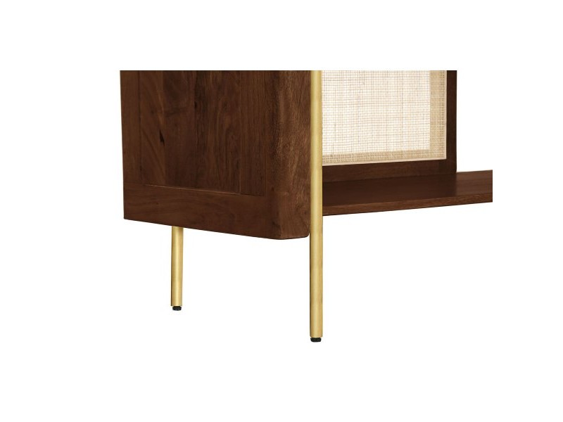 Лавица Home ESPRIT влакно Дърво манго 100 x 40 x 180 cm