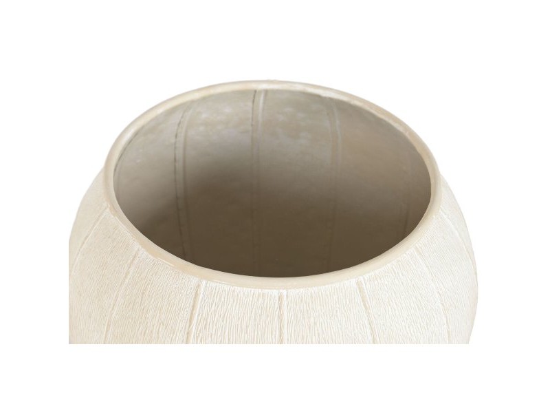 Саксия Home ESPRIT Бежов Метал Scandi 50 x 50 x 49,5 cm (2 Части)