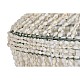 Полилей Home ESPRIT Бял Раковини 50 W 52 X 52 X 140 CM