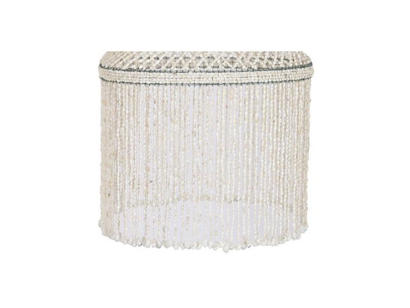 Полилей Home ESPRIT Бял Раковини 50 W 52 X 52 X 140 CM