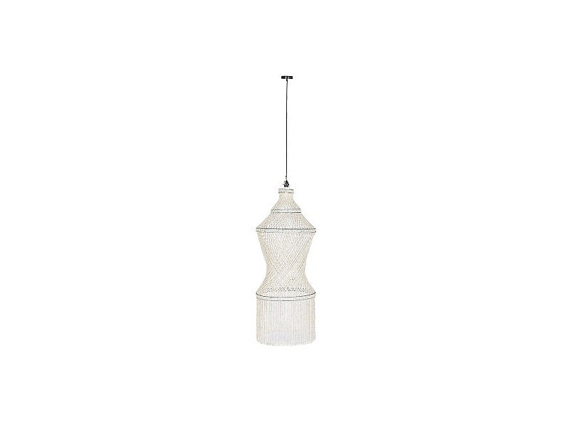 Полилей Home ESPRIT Бял Раковини 50 W 52 X 52 X 140 CM