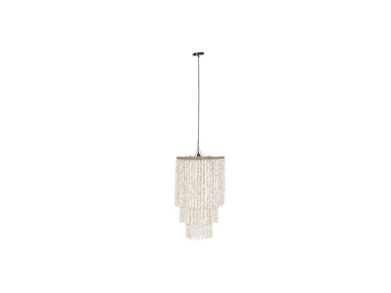 Полилей Home ESPRIT Бял Раковини 50 W 40 x 40 x 70 cm