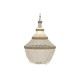 Полилей Home ESPRIT Бял Естествен Раковини 50 W 50 x 50 x 130 cm