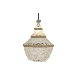 Полилей Home ESPRIT Бял Естествен Раковини 50 W 50 x 50 x 130 cm