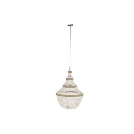 Полилей Home ESPRIT Бял Естествен Раковини 50 W 50 x 50 x 130 cm