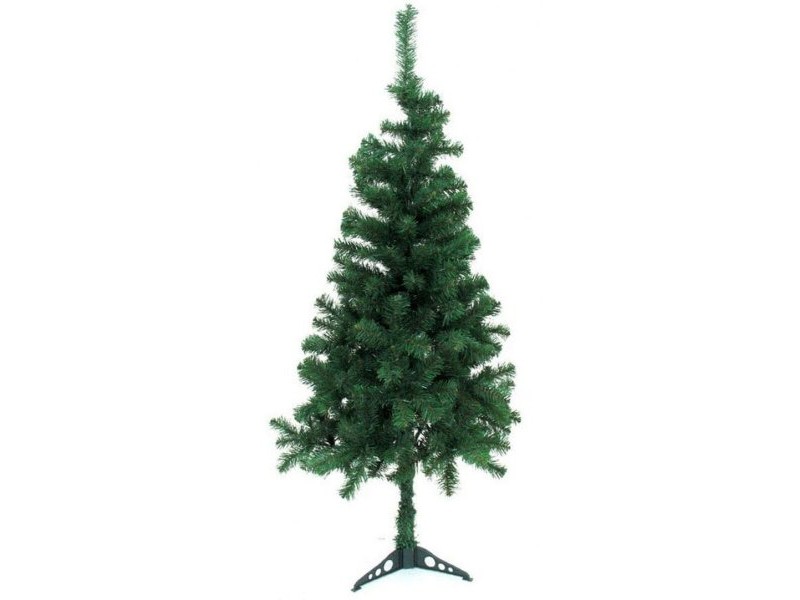 Коледно дърво Зелен PVC полиетилен 60 x 60 x 120 cm