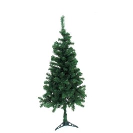 Коледно дърво Зелен PVC полиетилен 60 x 60 x 120 cm
