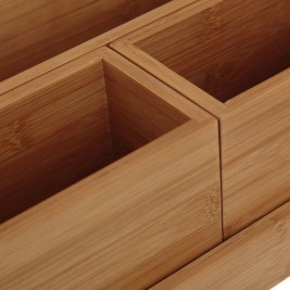 Oрганайзера за гримове Бамбук 28 x 18 x 15 cm