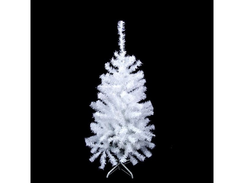 Коледно дърво Бял PVC Метал полиетилен 70 x 70 x 120 cm