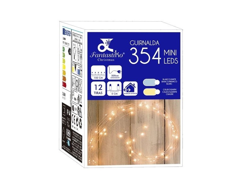 Лента за светлини LED Многоцветен 6 W Коледа 6,5 m