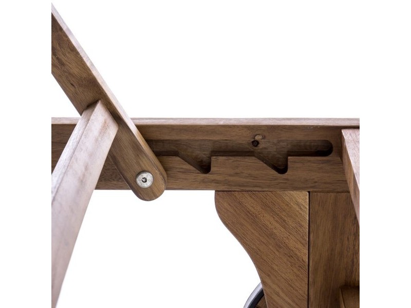 Lamamistool Nina Nina Черен 200 x 65 x 85 cm