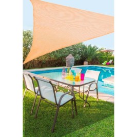 Сянка платна Vela sombreo Бежов 3 x 3 m 300 x 300 x 0,5 cm Тента
