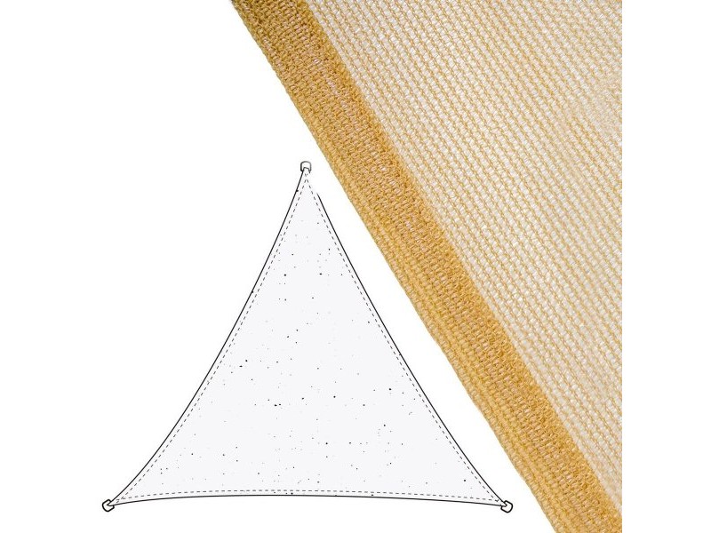 Сянка платна Vela sombreo Бежов 5 x 5 m 500 x 500 x 0,5 cm Тента