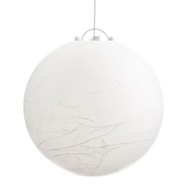 Полилей Бял Акрилен Метал 220-240 V 80 x 80 x 80 cm