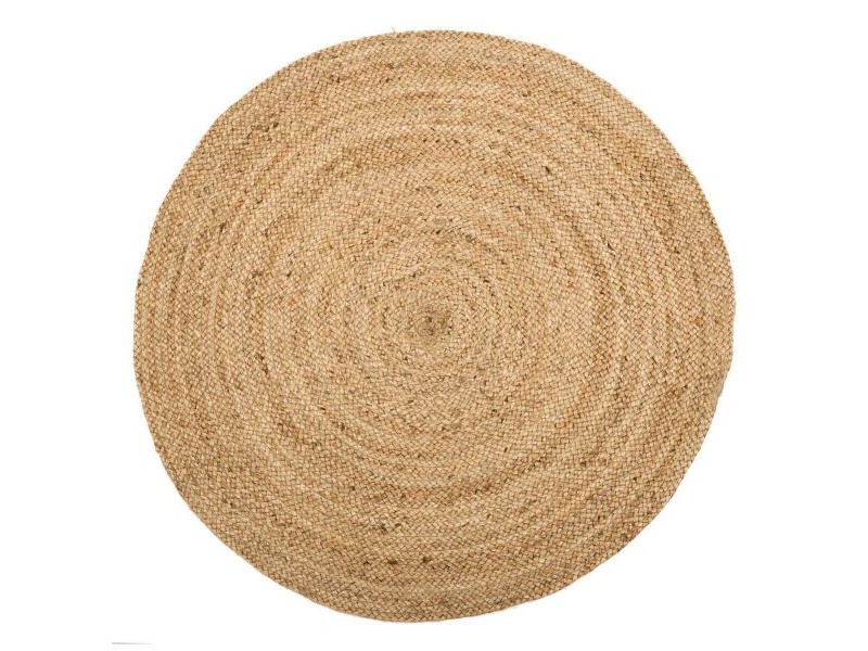 Килим 120 x 120 x 1 cm Естествен Юта