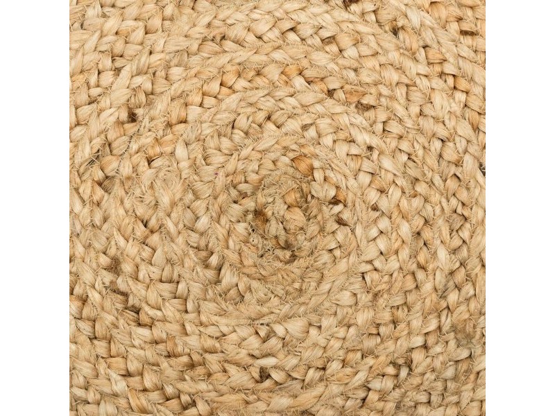 Килим 120 x 120 x 1 cm Естествен Юта