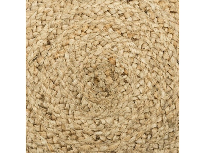 Килим 180 x 180 x 1 cm Естествен Юта