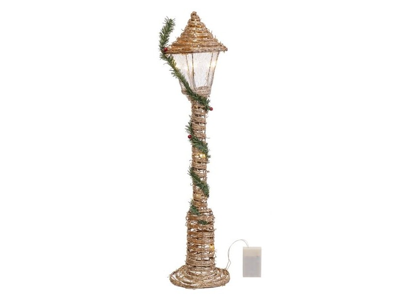 Улично осветление Зелен Златен Latern 20 x 20 x 90 cm