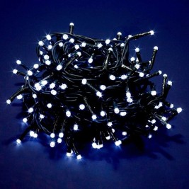 Гирлянда от LED Светлини 6 W Бял 37,5 m 20 x 18 x 15 cm