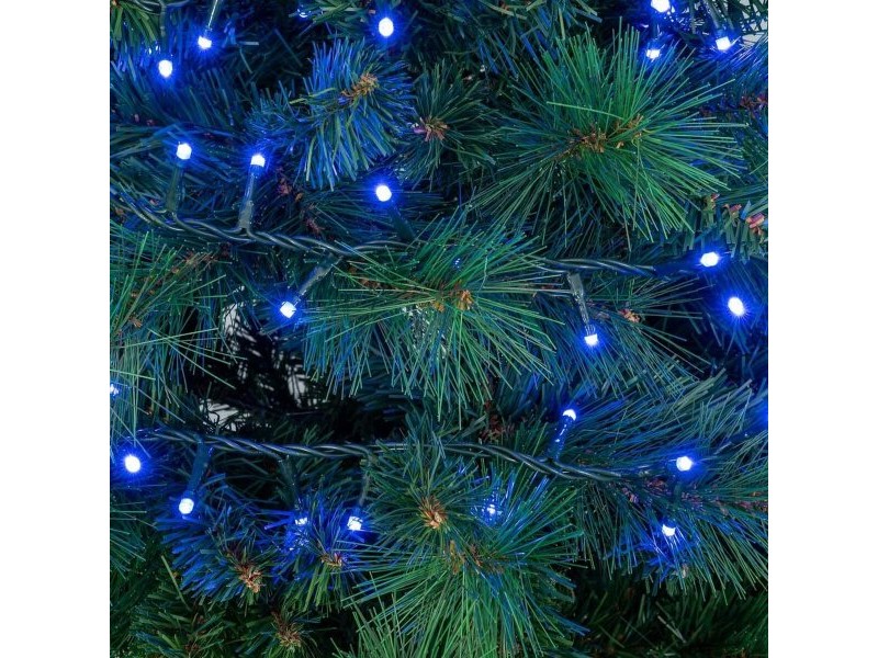 Гирлянда от LED Светлини 3,6 W Син Бял 5 m 14 x 10 x 12 cm