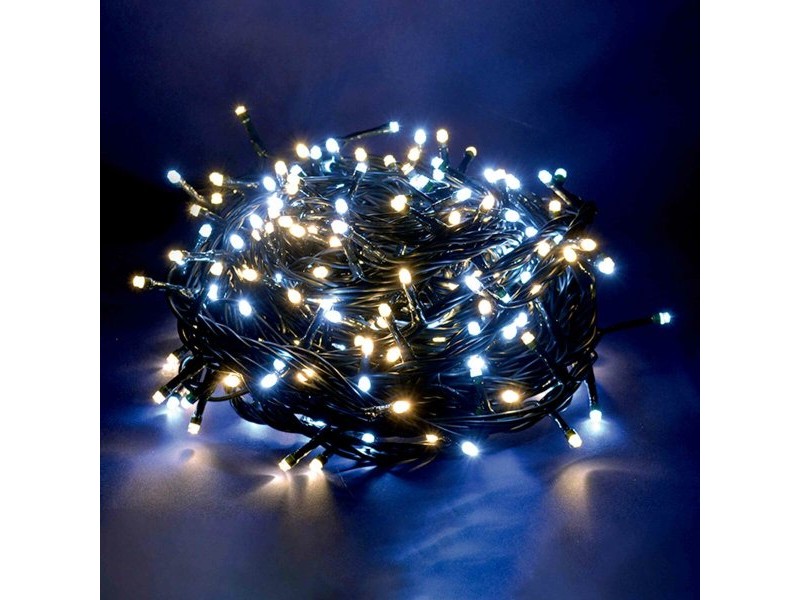 Гирлянда от LED Светлини 3,6 W Бял Топло Бяло 5 m 14 x 10 x 12 cm Гирлянда от LED Светлини 3,6 W Бял Топло Бяло 5 m 14 x 10 x 12 cm