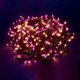 Гирлянда от LED Светлини 3,6 W Розов Топло Бяло 5 m 14 x 10 x 12 cm