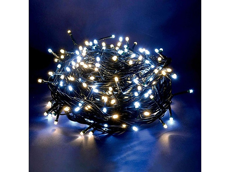 Гирлянда от LED Светлини 3,6 W Бял Топло Бяло 15 m 19,5 X 13 X 9,5 CM