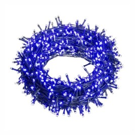 Гирлянда от LED Светлини 6 W Син Бял 25 m 24 X 14,5 X 12 CM