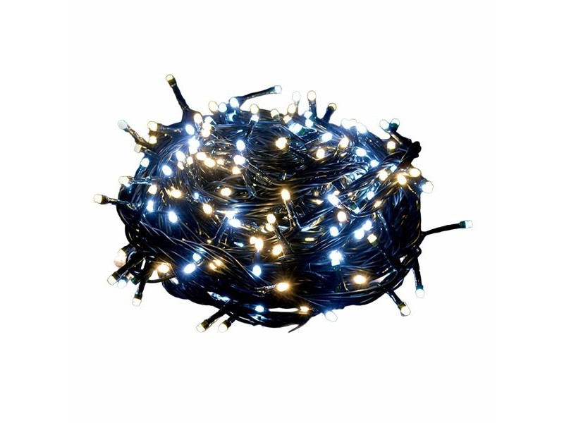 Гирлянда от LED Светлини 6 W Бял Топло Бяло 25 m 24 X 14,5 X 12 CM