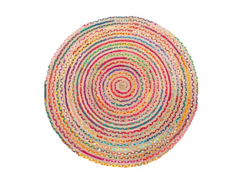 Килим 120 x 120 x 1 cm Многоцветен Юта