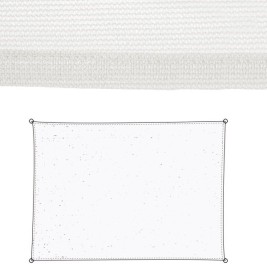 Сянка платна Vela sombreo Бял 3 x 4 m 300 x 400 x 0,5 cm Тента