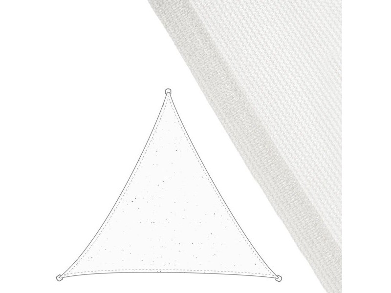 Сянка платна Vela sombreo Бял 3,5 x 3,5 m 350 x 350 x 0,5 cm Тента