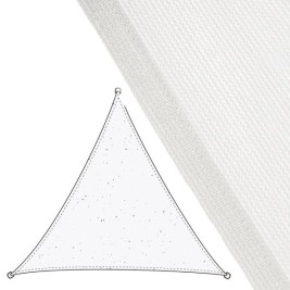 Сянка платна Vela sombreo Бял 5 x 5 m 500 x 500 x 0,5 cm Тента