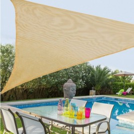 Сянка платна Vela sombreo Бял 5 x 5 m 500 x 500 x 0,5 cm Тента