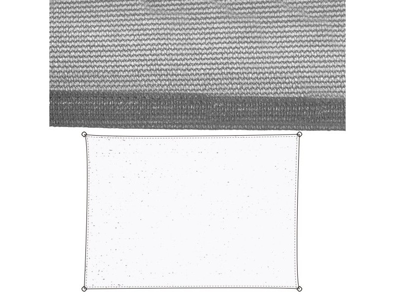 Сянка платна Vela sombreo Сив 3,5 x 5 m 90 x 180 x 0,5 cm 350 x 500 x 0,5 cm Тента
