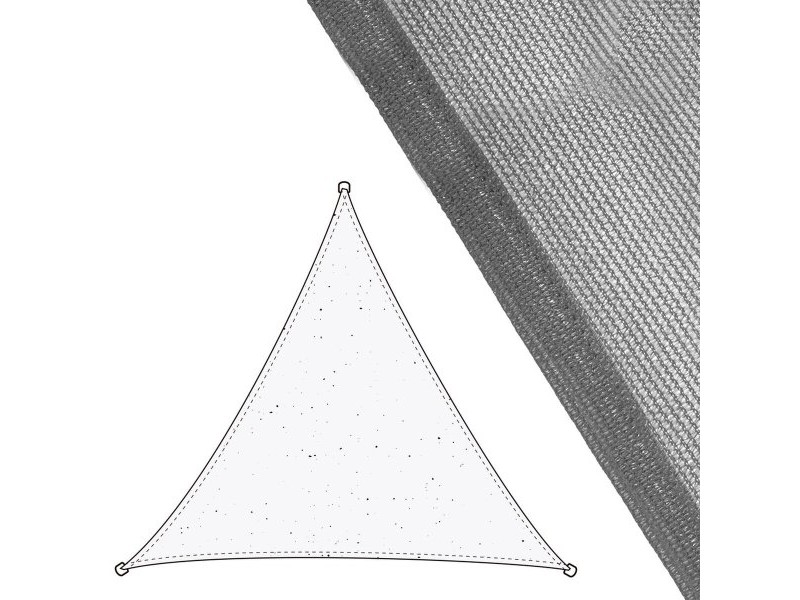 Сянка платна Vela sombreo Сив 3,5 x 3,5 m 350 x 350 x 0,5 cm Тента
