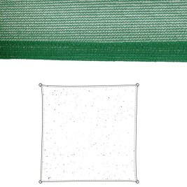 Сянка платна Vela sombreo Зелен 300 x 300 x 0,5 cm Тента