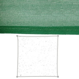 Сянка платна Vela sombreo Зелен 500 x 500 x 0,5 cm Тента