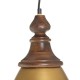 Полилей Златен Желязо Дърво манго 40 W 220-240 V 30 x 30 x 53 cm