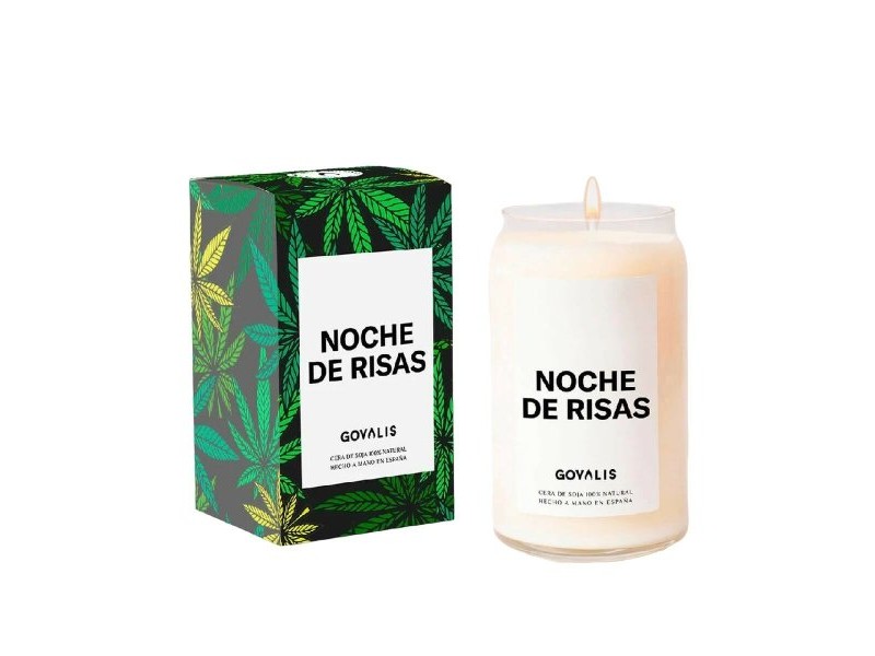 Ароматизирана Свещ GOVALIS Noche de Risas (500 g)