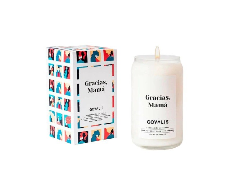 Ароматизирана Свещ GOVALIS Gracias Mamá (500 g)