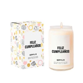 Ароматизирана Свещ GOVALIS Feliz Cumpleaños (500 g)