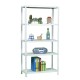 Лавица Simon Rack Comfort Plus 5/400 Бял 200 x 100 x 40 cm Метал 5 Рафтове 100 kg