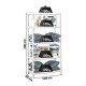 Лавица Simon Rack Comfort Plus 5/400 Бял 200 x 100 x 40 cm Метал 5 Рафтове 100 kg